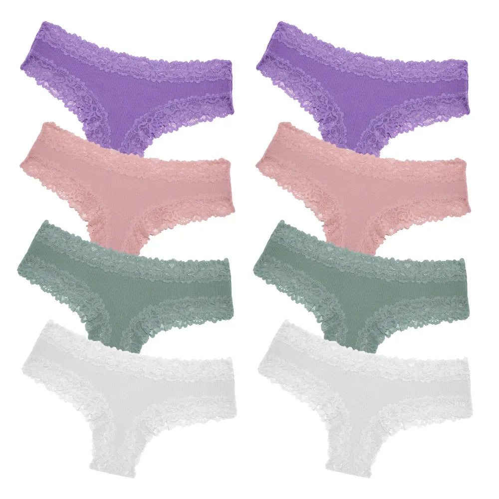 String CottonLace Dentelle [Antibactérien] - Achetez-en 4 recevez-en 8